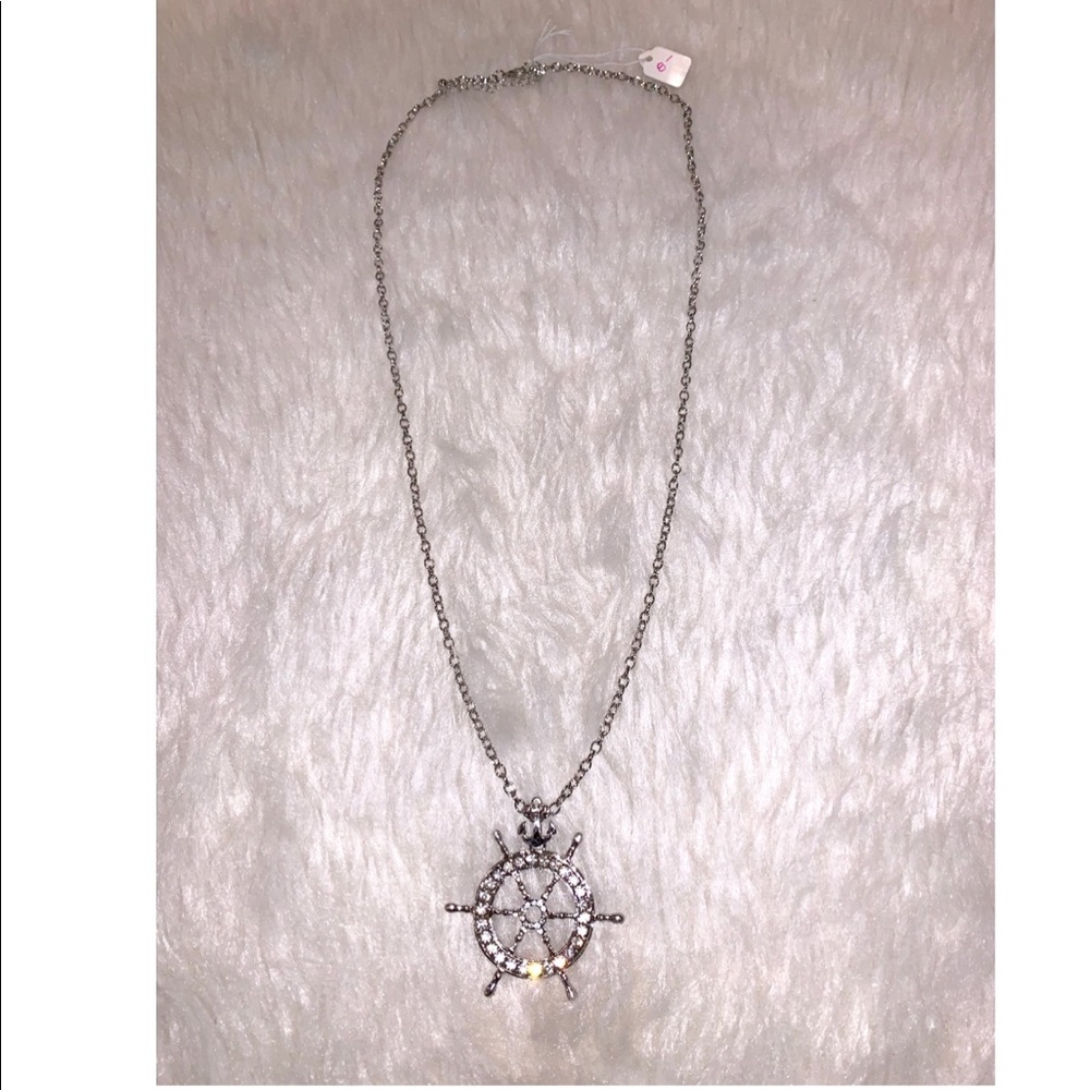 Wheel Bling Necklace